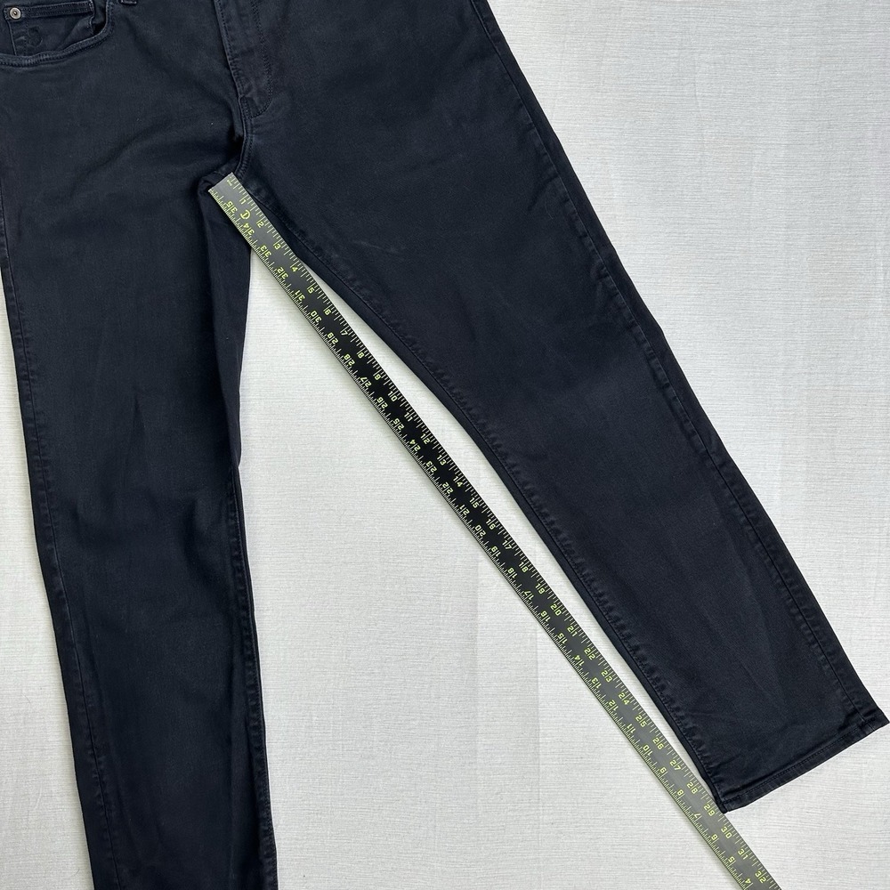 Todd Snyder Five Pocket Stretch Chino Jeans Men Measures 32 x 29.5 Black Faded - Picture 5 of 10